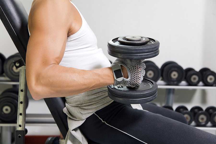 وزنه سبک تر بزنید تا بتوانید عضلات بیشتری بسازید